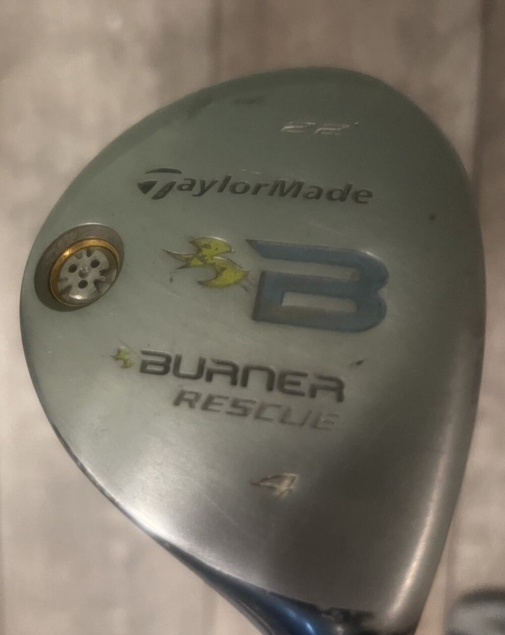 Women's TaylorMade Burner Rescue 4 Hybrid 22 Degree Ladies Flex Graphite RH